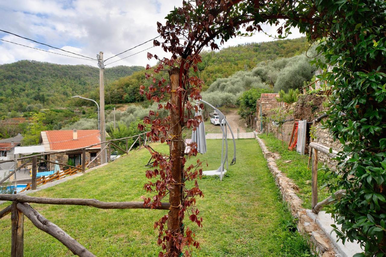Ferienwohnung Ca De Baci Vessalico Exterior foto