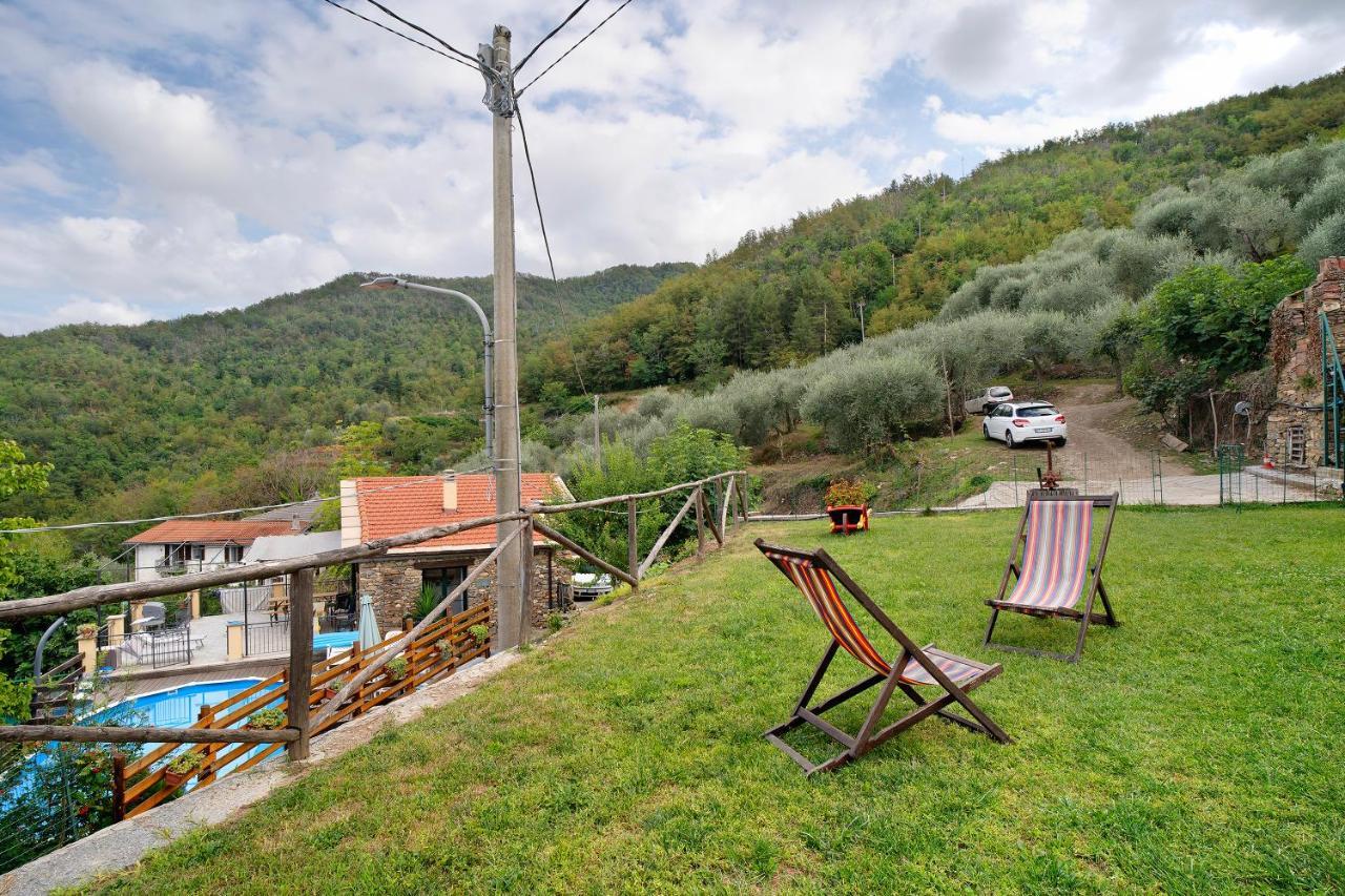 Ferienwohnung Ca De Baci Vessalico Exterior foto